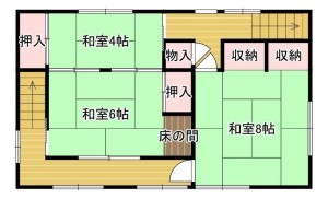 鳥取市国安、中古一戸建ての画像です