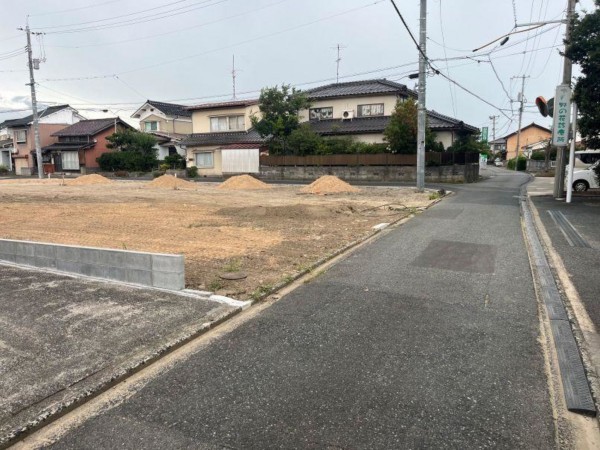 鳥取市行徳、土地の画像です