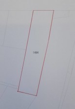 出雲市大社町入南、土地の間取り画像です