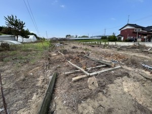 出雲市大社町入南、土地の画像です