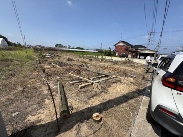 出雲市大社町入南、土地の画像です
