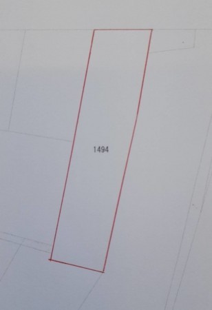 出雲市大社町入南、土地の間取り画像です