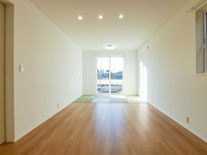 鳥取市古海、新築一戸建ての内装画像です