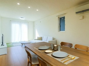 鳥取市古海、新築一戸建ての内装画像です