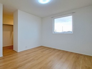 鳥取市古海、新築一戸建ての寝室画像です