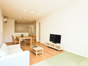 鳥取市古海、新築一戸建ての内装画像です