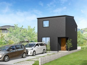 鳥取市古海、新築一戸建ての外観画像です