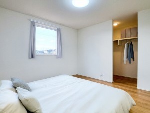 鳥取市古海、新築一戸建ての寝室画像です