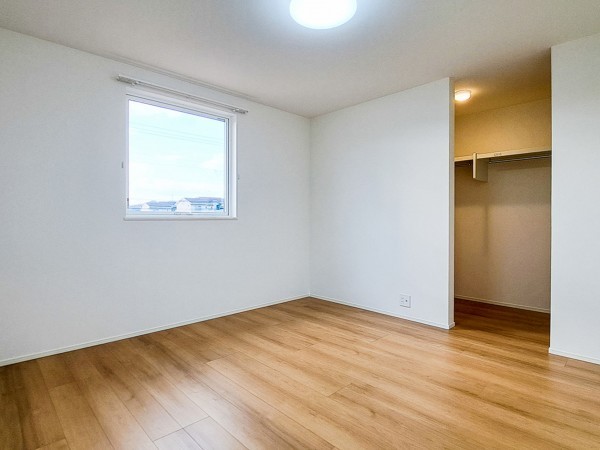 鳥取市古海、新築一戸建ての寝室画像です