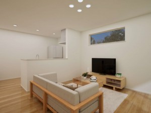 出雲市大津町、新築一戸建ての内装画像です