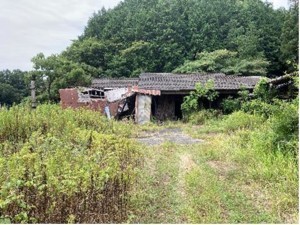 鳥取市横枕、土地の間取り画像です