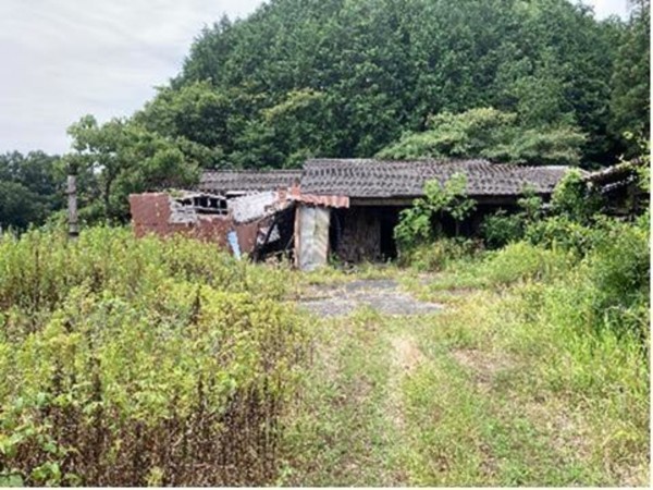 鳥取市横枕、土地の間取り画像です