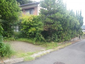 松江市東津田町、土地の画像です