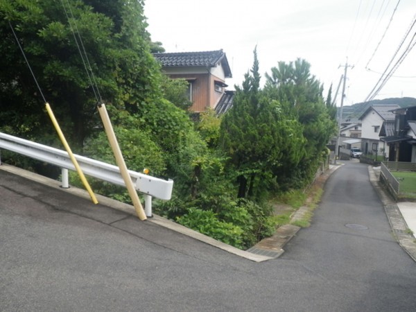 松江市東津田町、土地の画像です