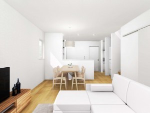 米子市中島、土地の内装画像です