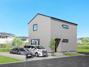 米子市尾高、土地の建築プラン例画像です