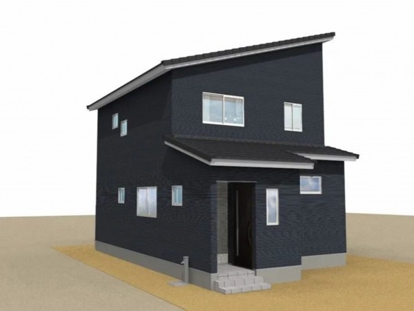 境港市中野町、新築一戸建ての外観画像です