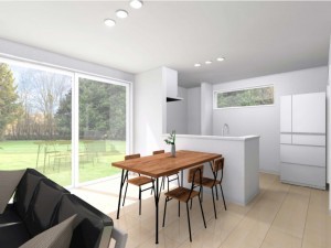 松江市西川津町、土地の内装画像です