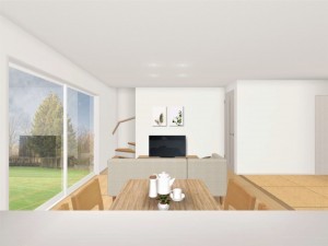 松江市西川津町、土地の内装画像です