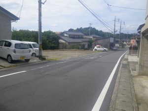松江市西津田、土地の画像です