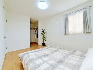 松江市西川津町、新築一戸建ての寝室画像です