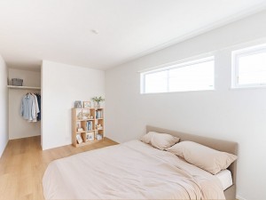 鳥取市浜坂、新築一戸建ての寝室画像です