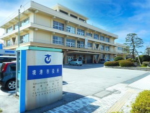 境港市上道町、土地の役所画像です