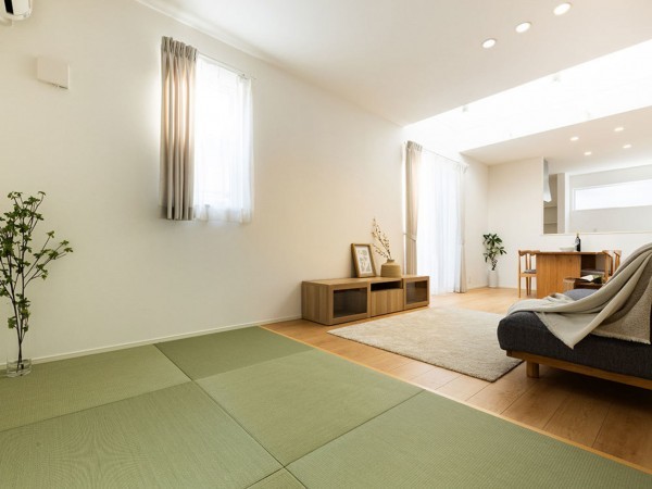 西伯郡伯耆町岸本、土地の居間画像です