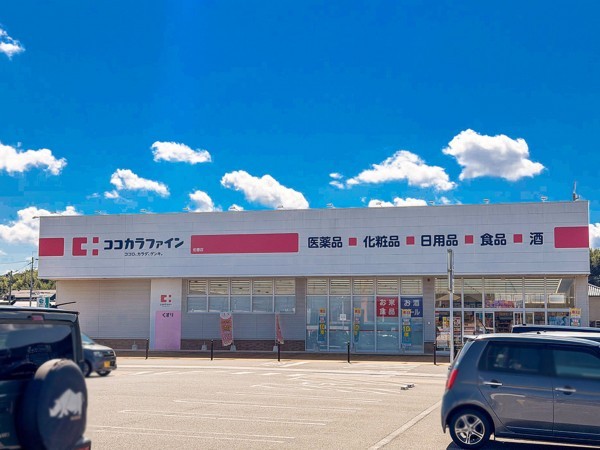 西伯郡伯耆町岸本、土地のドラッグストア画像です