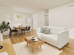 出雲市斐川町出西、新築一戸建ての内装画像です