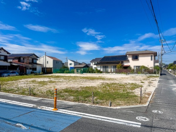 米子市旗ヶ崎、土地の画像です