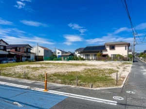 米子市旗ヶ崎、土地の画像です