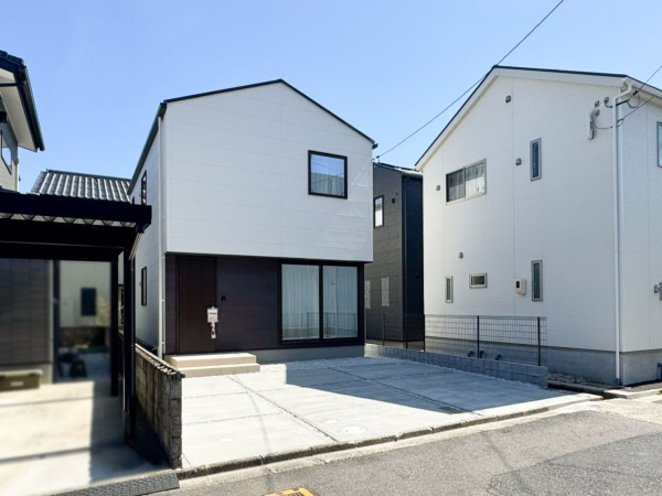 鳥取市南吉方、新築一戸建ての完成予想図（外観）画像です