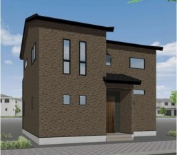 出雲市斐川町上直江、新築一戸建ての画像です