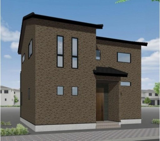 出雲市斐川町上直江、新築一戸建ての画像です