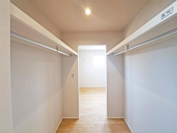 鳥取市卯垣、新築一戸建ての収納画像です