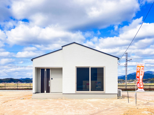 松江市浜佐田町、新築一戸建ての外観画像です