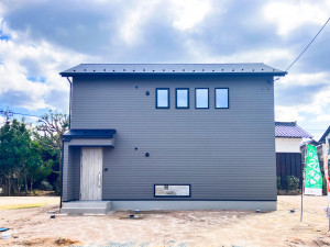松江市浜佐田町、新築一戸建ての外観画像です