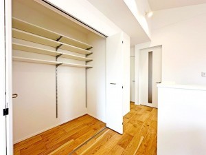 鳥取市古市、新築一戸建ての収納画像です