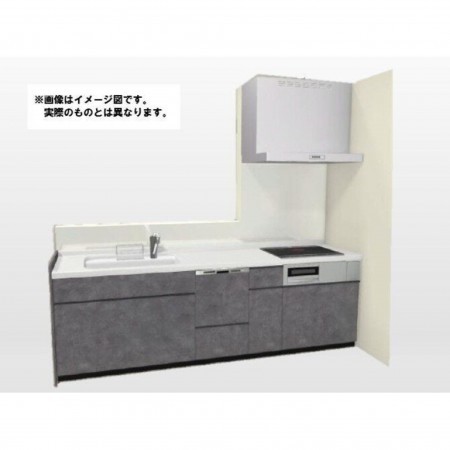 境港市中野町、新築一戸建てのキッチン画像です