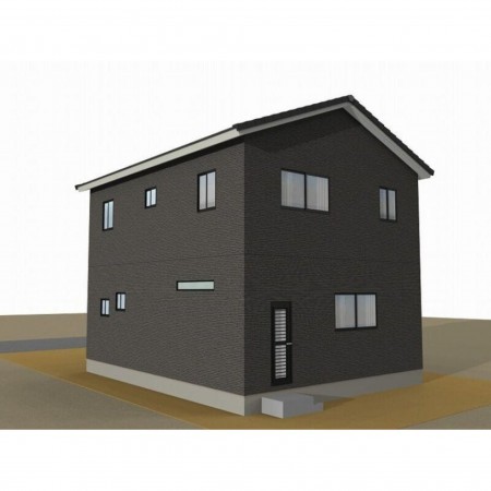 境港市中野町、新築一戸建ての外観画像です