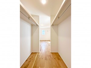 米子市旗ヶ崎、新築一戸建ての収納画像です
