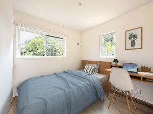 松江市法吉町、新築一戸建ての子ども部屋画像です