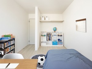 松江市法吉町、新築一戸建ての子ども部屋画像です