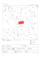 出雲市大津町、土地の間取り画像です