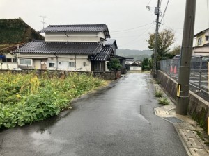 松江市一の谷町、土地の画像です