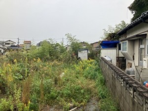 松江市一の谷町、土地の画像です