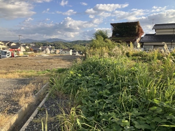 松江市一の谷町、土地の画像です