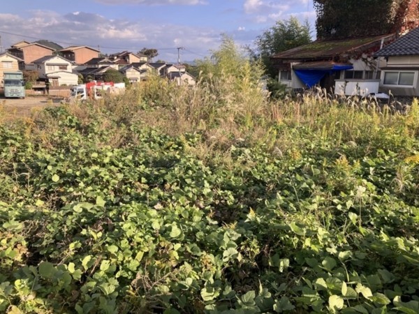 松江市一の谷町、土地の画像です
