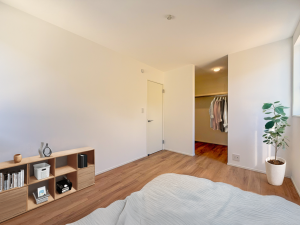 倉吉市、新築一戸建ての寝室画像です